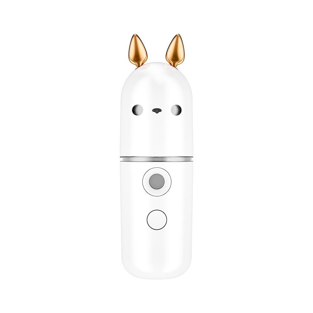 Мини-распылитель Увлажняющий Увлажняющий Увлажняющий Красота для лица Увлажняющий измеритель Летний увлажняющий спрей для лица белый